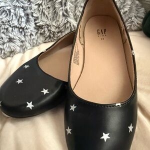 GAP Kids Black Leather Shoes